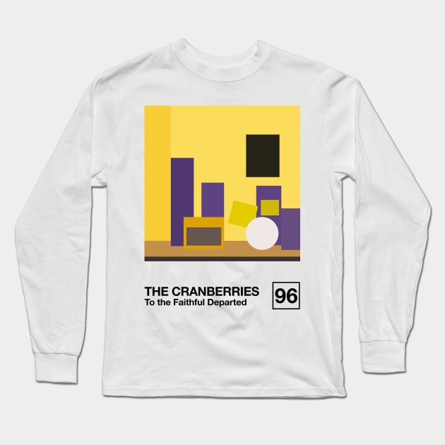 The Cranberries / Minimal Style Graphic Artwork Design Long Sleeve T-Shirt by saudade